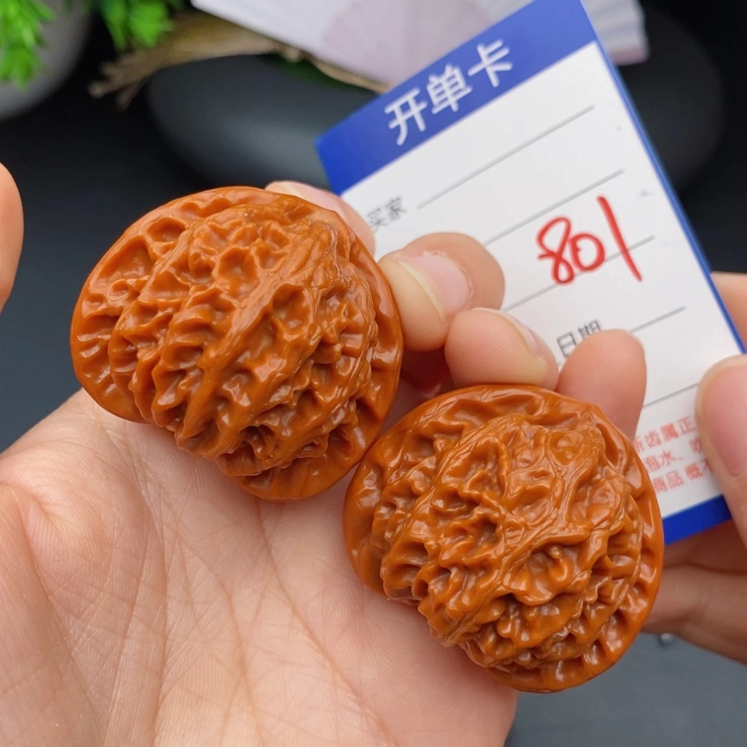 文玩核桃把件42宫灯801