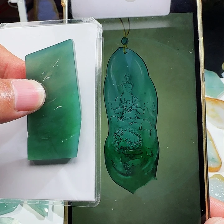 定制翡翠未镶嵌翡翠首饰