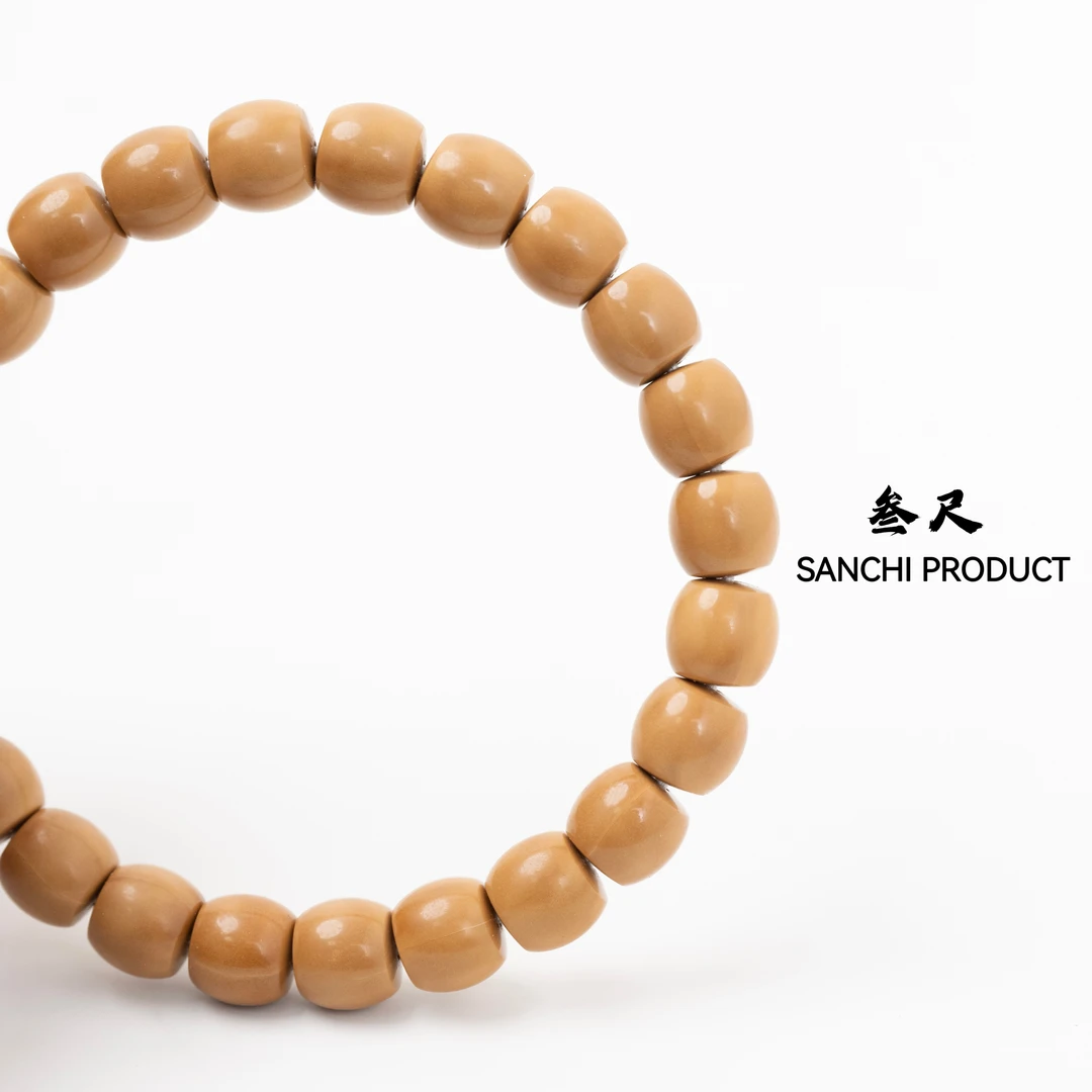 「叁尺造物」10mm+毕业级直切猴头手串