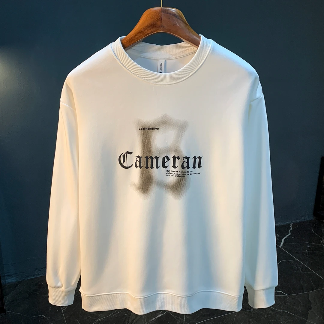 卫衣男士2025新款春秋宽松初秋上衣男款长袖t恤秋季青少年打底衫