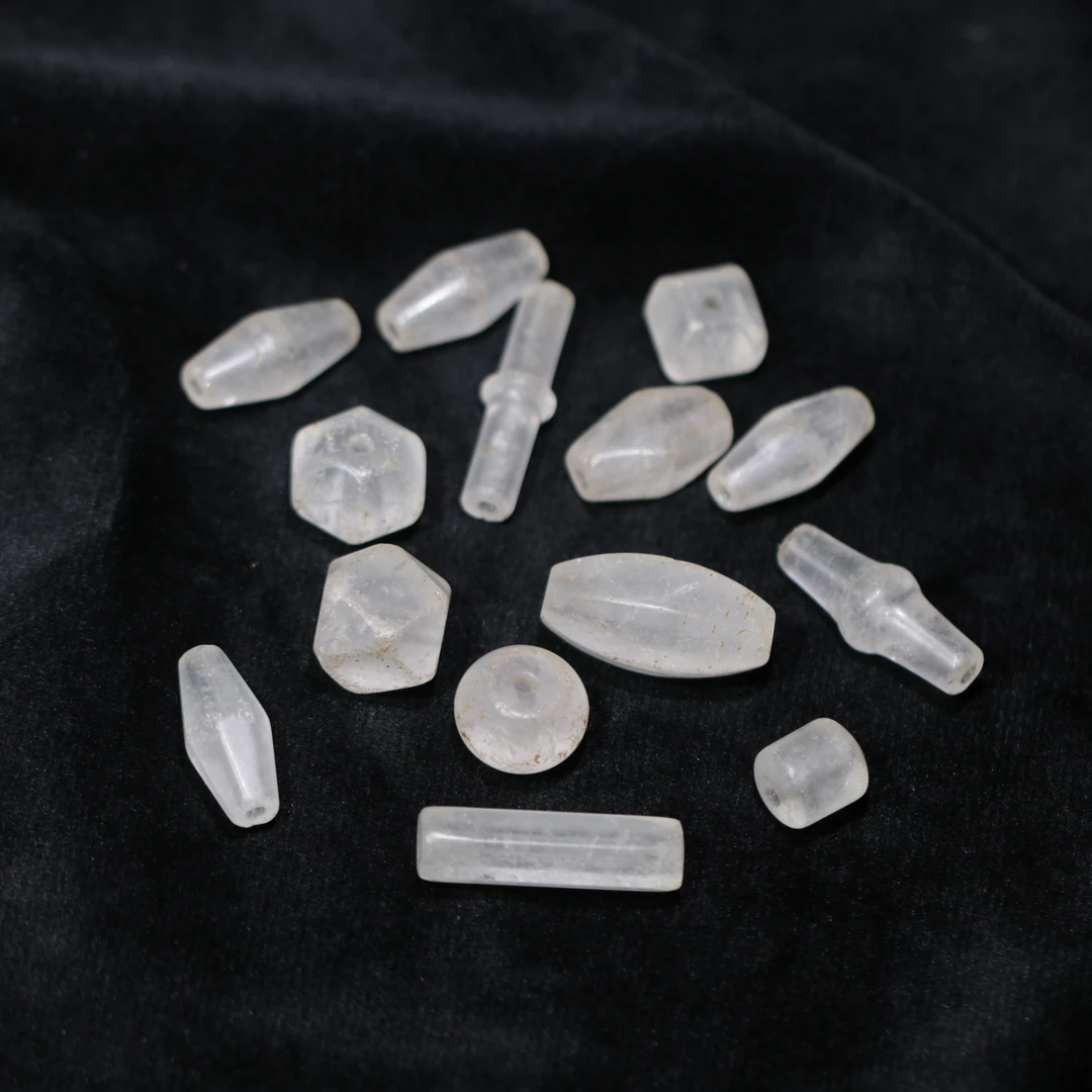 西亚天然水晶珠单珠 随机发货