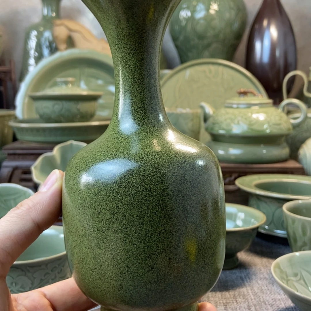 耀州窑福利款手工花器