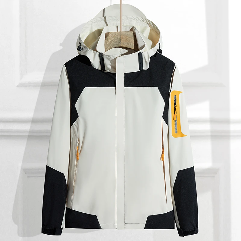 冲锋衣外套男女春秋2025新款防风防水户外情侣薄款运动休闲登山服