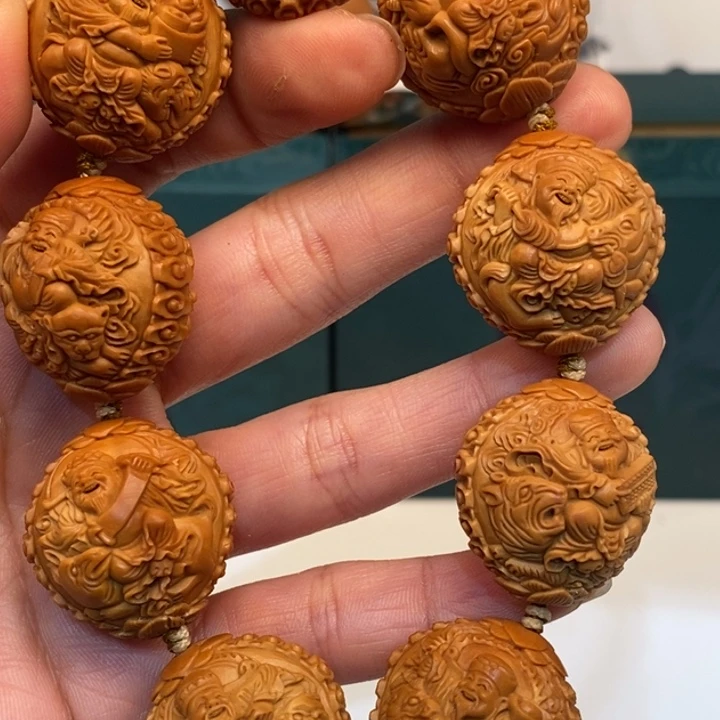 手串/手链橄榄核龙财