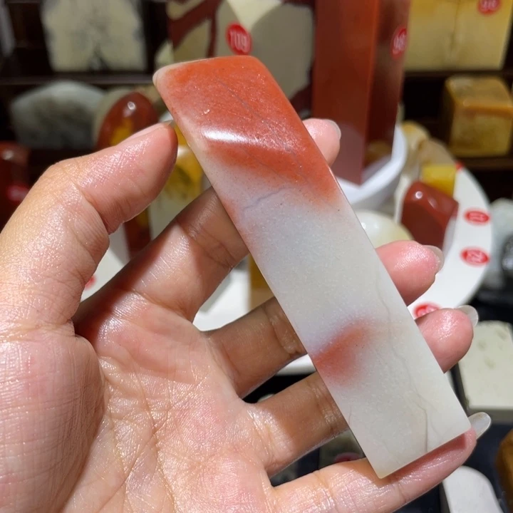 寿山石印石素章印章