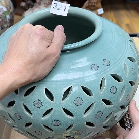 瓷片摆件工艺品瓷器摆件777
