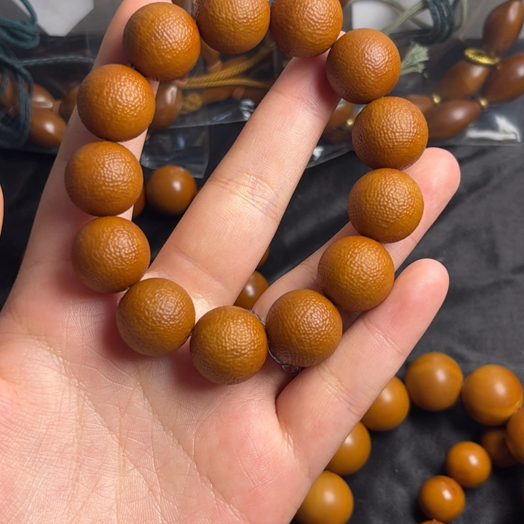 手串/手链橄榄核硬*1.8橘子皮