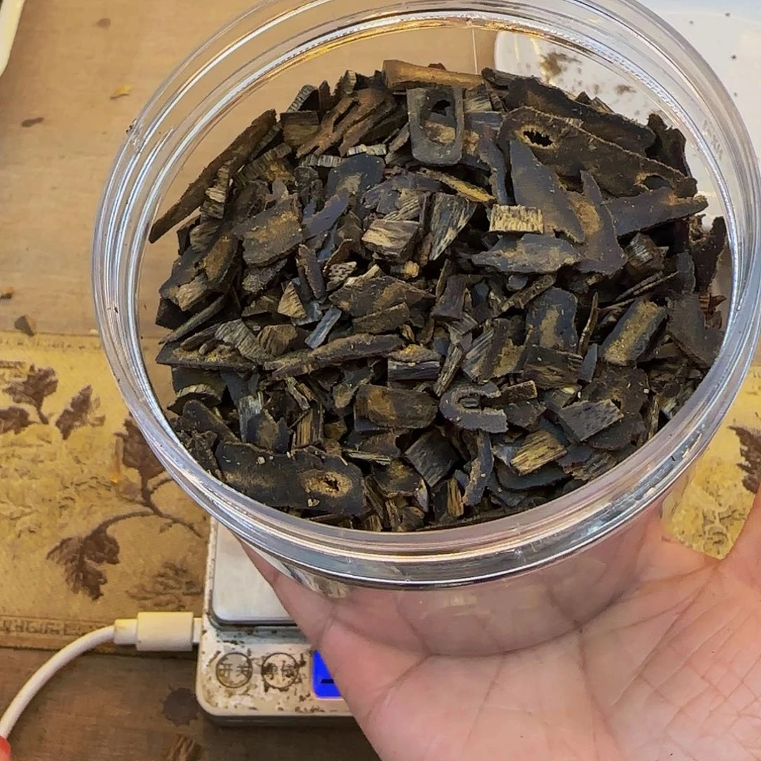 沉香沉香碎屑紫棋楠高油料155g