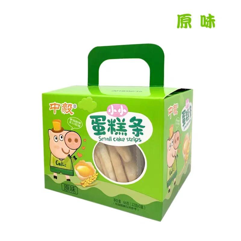 中毅 小小蛋糕条手指蛋糕点心零食