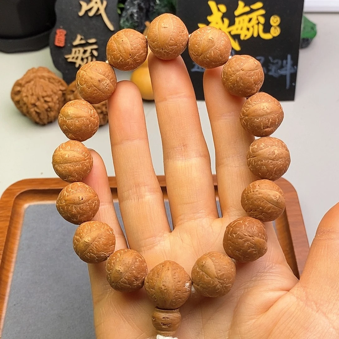 吊坠凤眼菩提16单圈老树红皮
