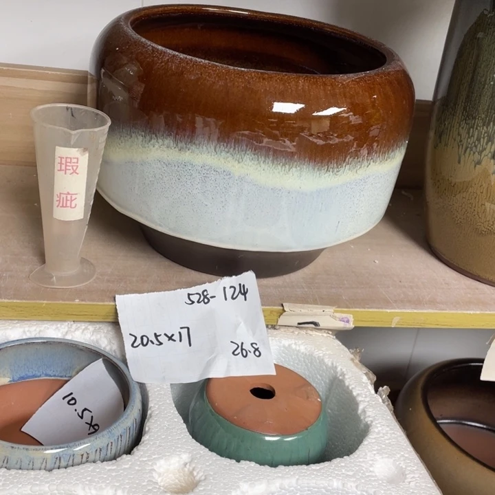 紫砂花盆多肉花盆瑕疵124