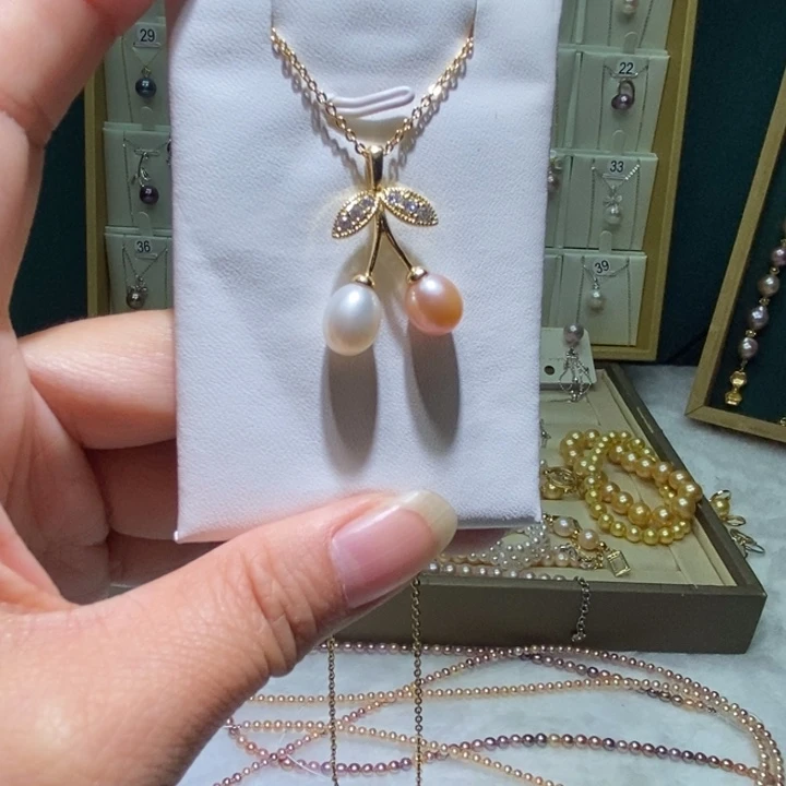 项链未镶嵌淡水珍珠