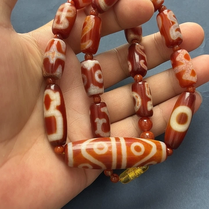 玛瑙/玉髓未镶嵌颈饰（覆膜）