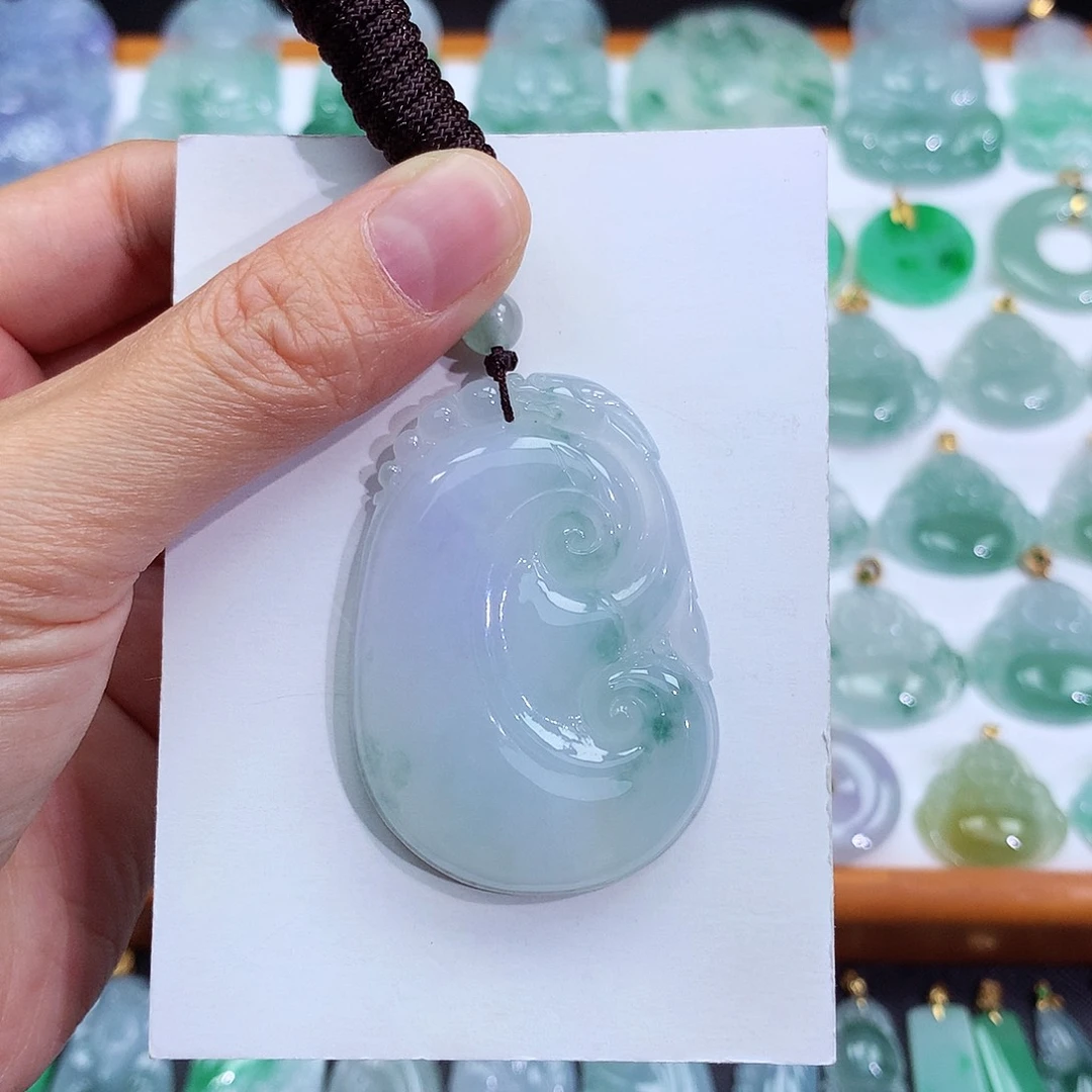 翡翠未镶嵌颈饰翡翠吊坠