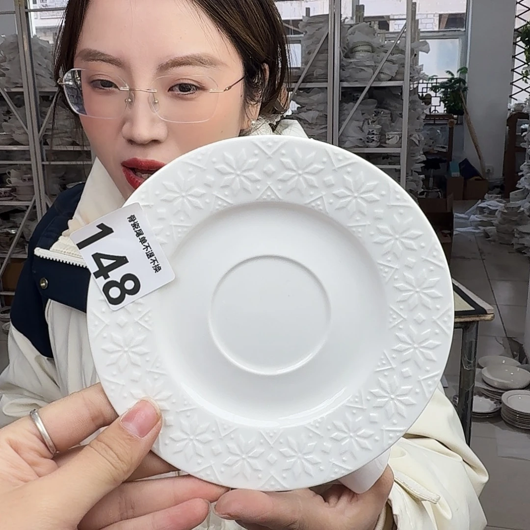 骨瓷瑕疵品不忒不还 15cm味碟10个39米包邮