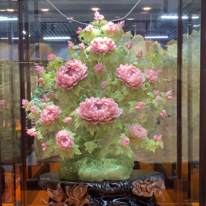 【闪购商品】未镶嵌蛇纹石玉摆件覆膜