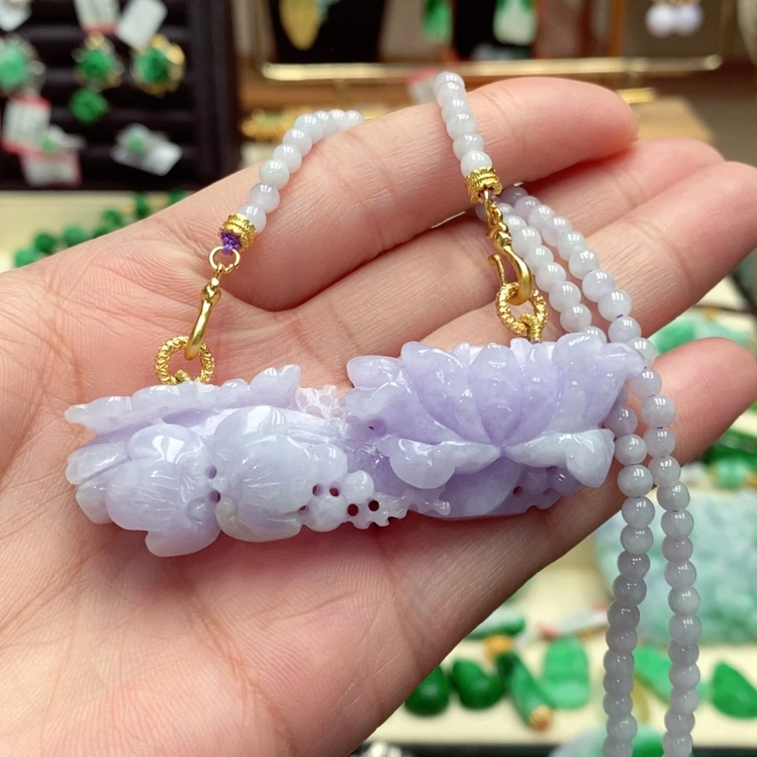 颈饰未镶嵌翡翠翡翠吊坠