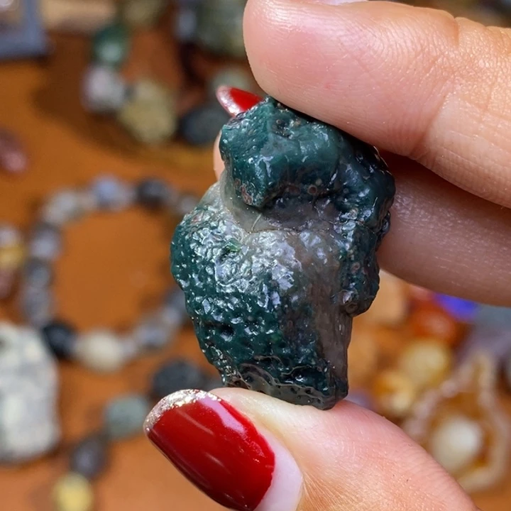 玛瑙/玉髓珠宝半成品未镶嵌爱****龙