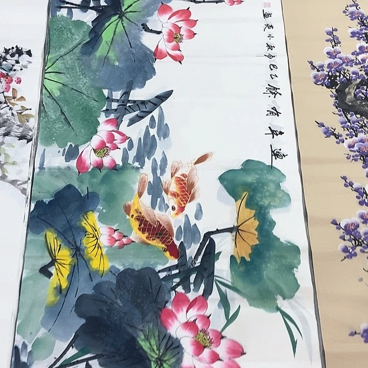 小周画廊的直播间