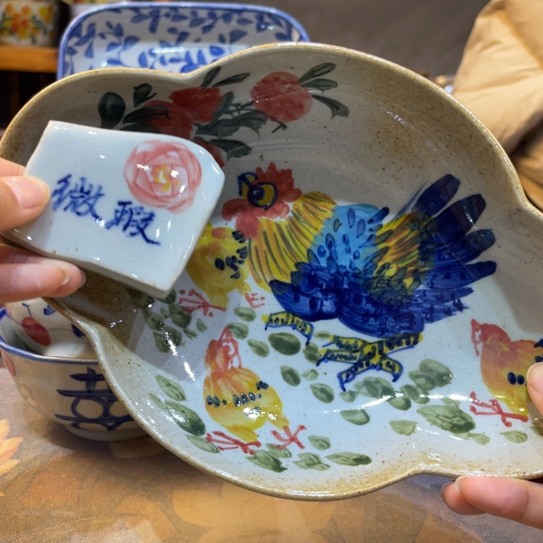 瓷片景德镇手工制作
