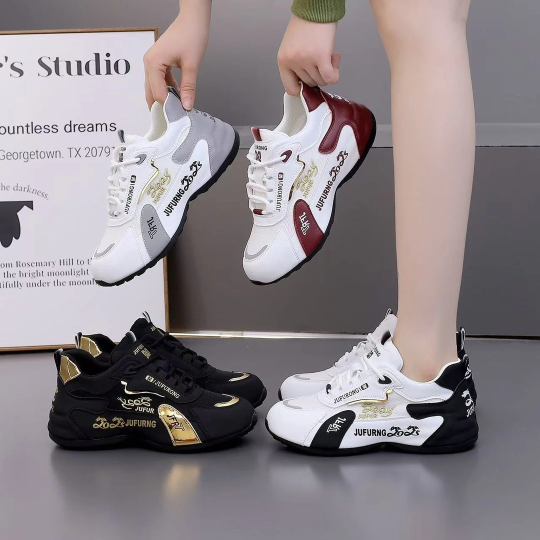 【香港专柜新品】升级款皮面/网面运动鞋时尚女鞋透气舒适休闲鞋