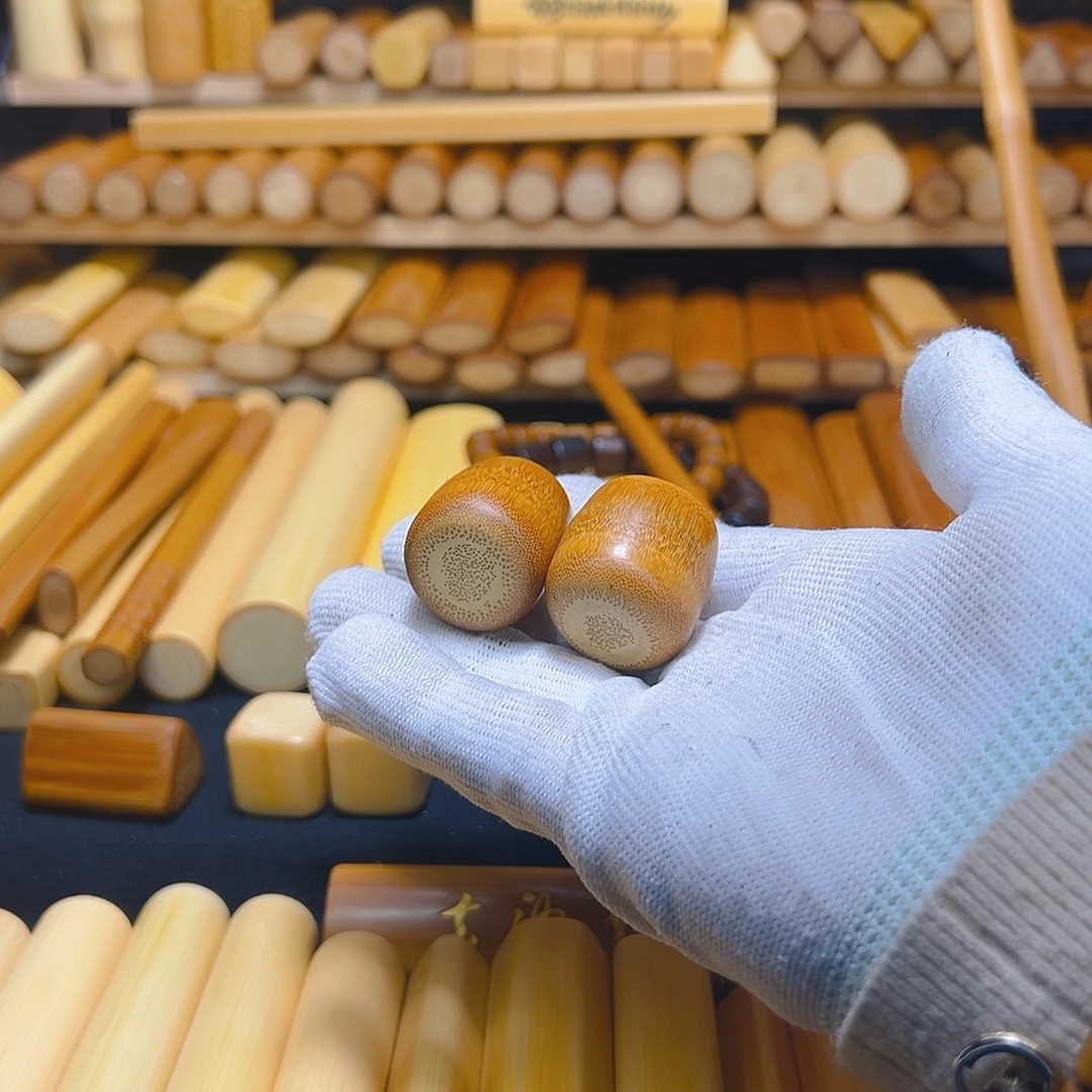 好***亮实心玉竹手球天然