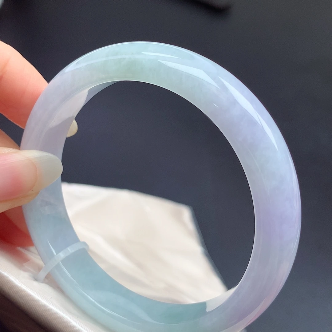 翡翠未镶嵌手镯57.6圈口