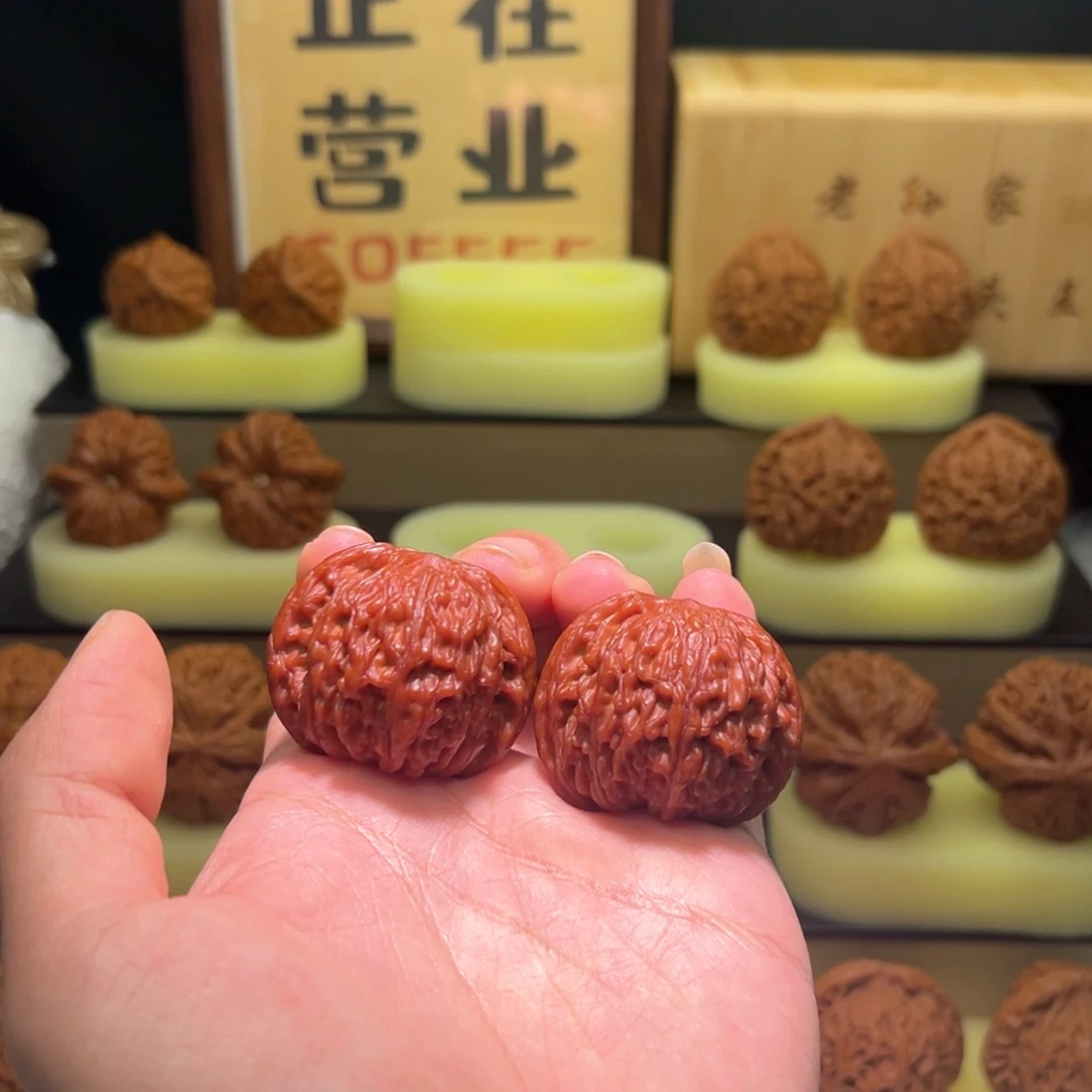 文玩核桃吊坠全品41毕业山地正磨-血磨