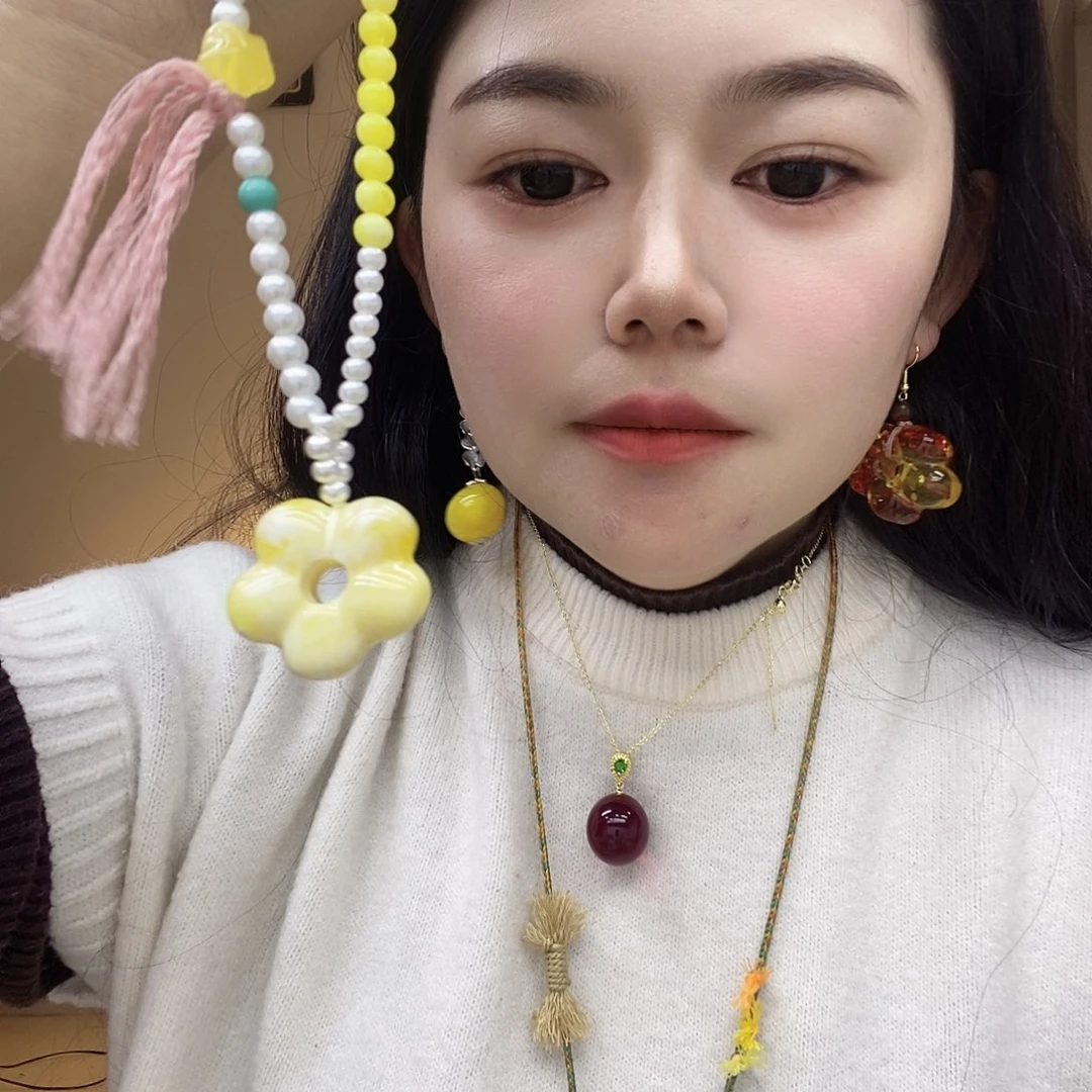 石英石纯铜时尚潮流时尚手链