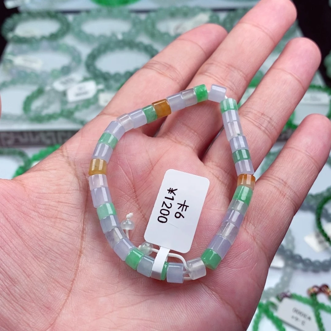 未镶嵌手链翡翠卡6