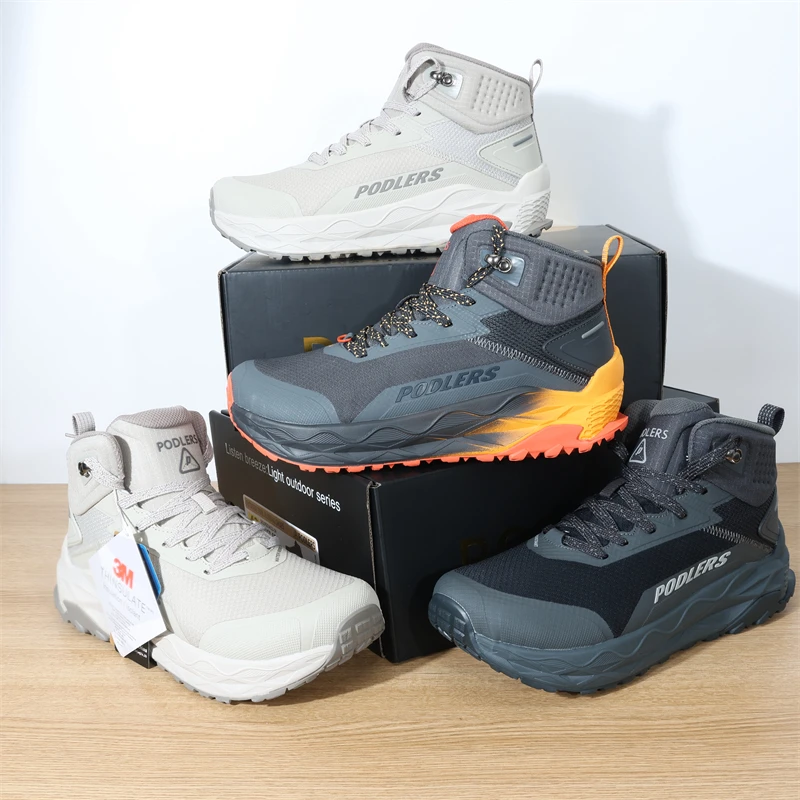P14131 英单3M新雪丽4E宽楦中帮保暖防滑全地形越野徒步靴登山鞋