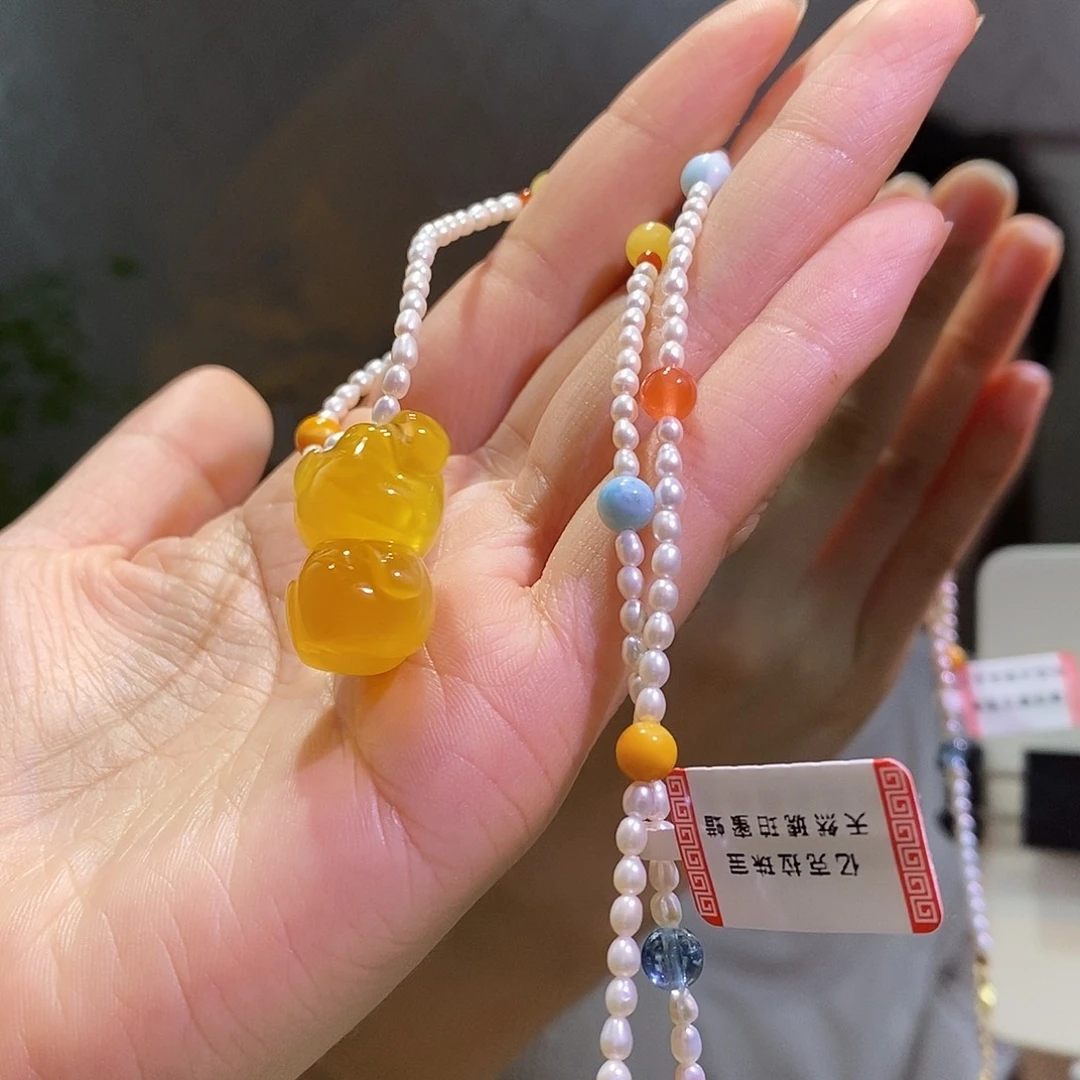 蜜蜡未镶嵌裸石琥珀