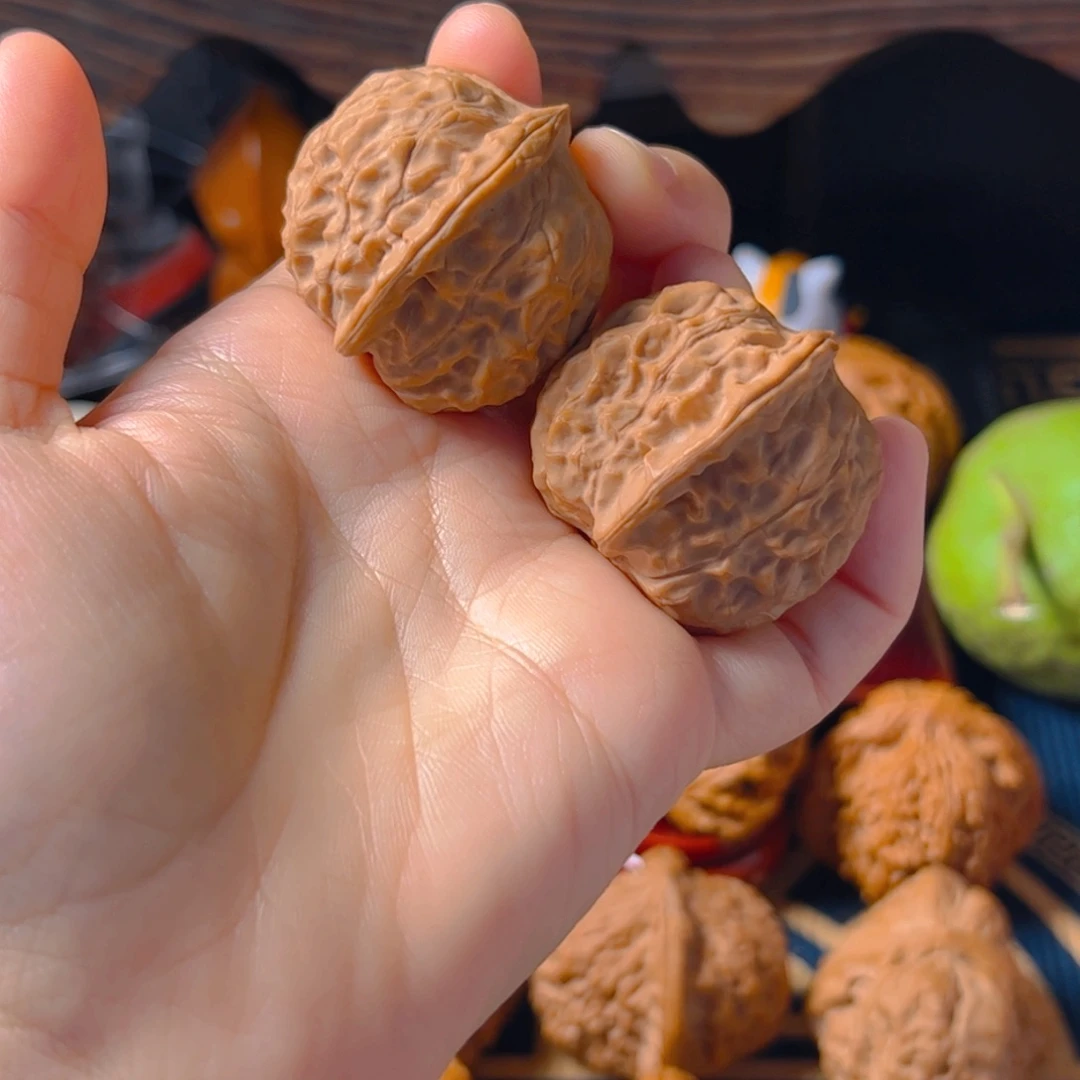 文玩核桃把件石门元宝34