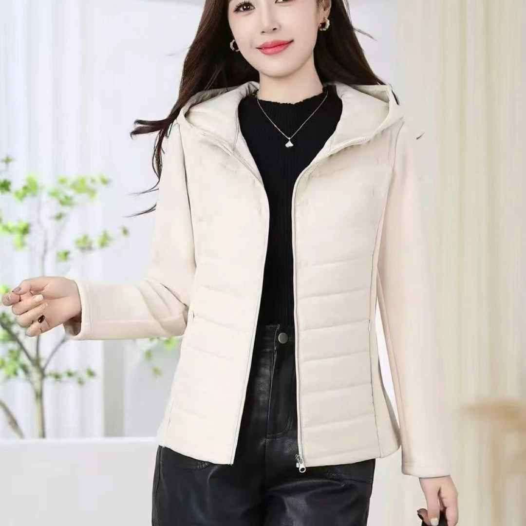11(莉力服饰)舒适瑜伽帽版绵羊毛绒服外套
