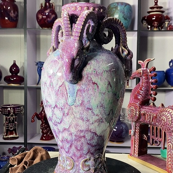 瓷片中国神垕精品钧瓷