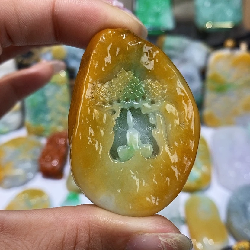 【闪购商品】定制翡翠未镶嵌翡翠一物一证