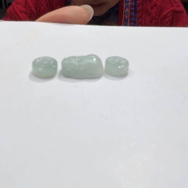 未镶嵌挂件翡翠喜**I