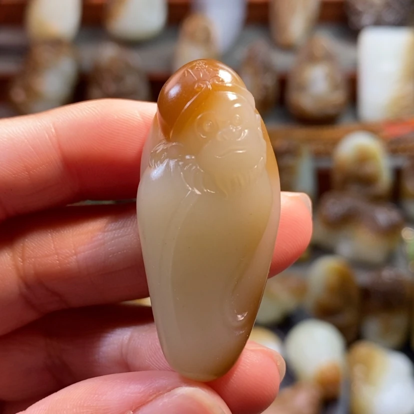 【闪购商品】和田玉（糖玉）吊坠未镶嵌