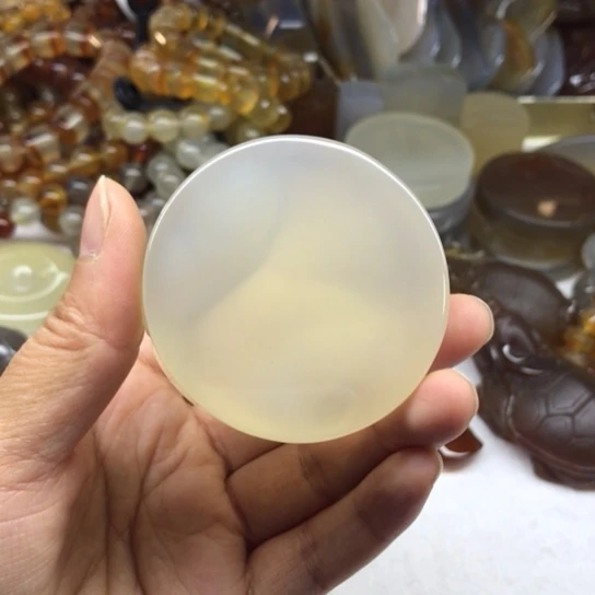 玛瑙/玉髓手链未镶嵌润*?