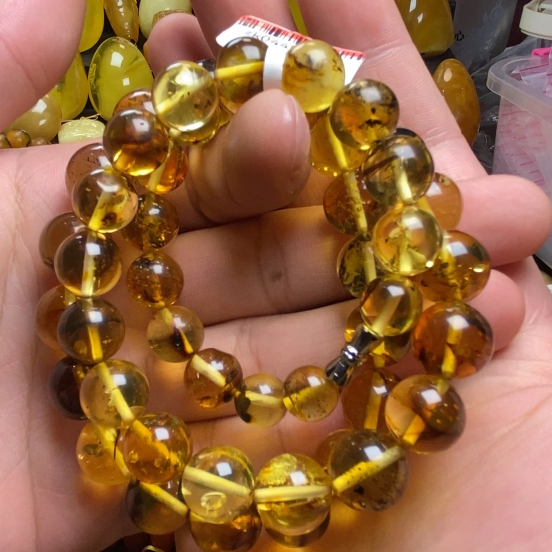 琥珀未镶嵌裸石蜜蜡