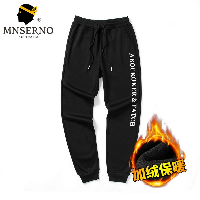 曼西尔奴男士冬季加绒保暖休闲裤AF22252652