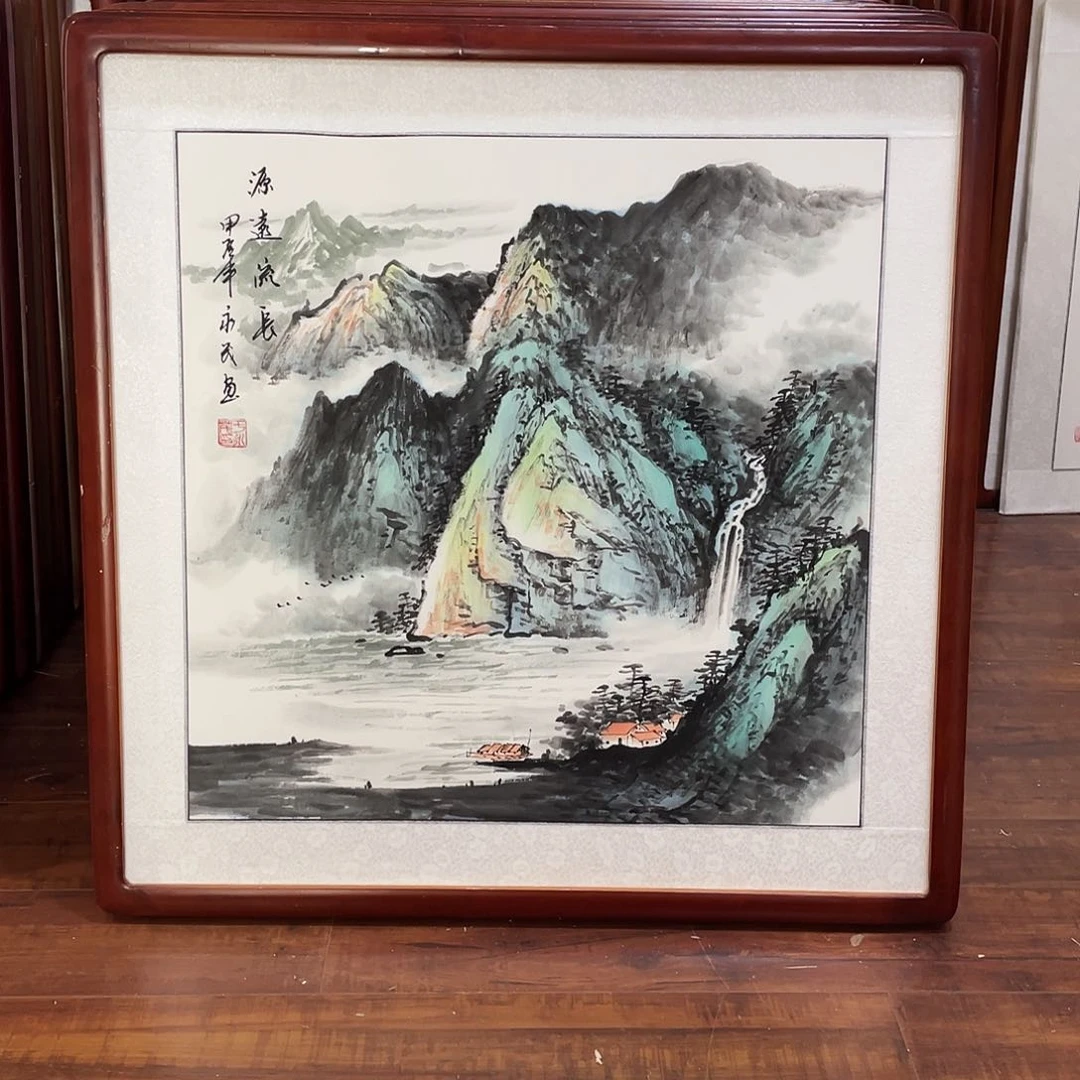 国画带框尺寸63*63厘米