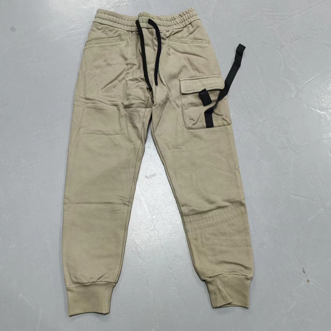 【南油玲姐】卡其色工装款束脚卫裤WK6202