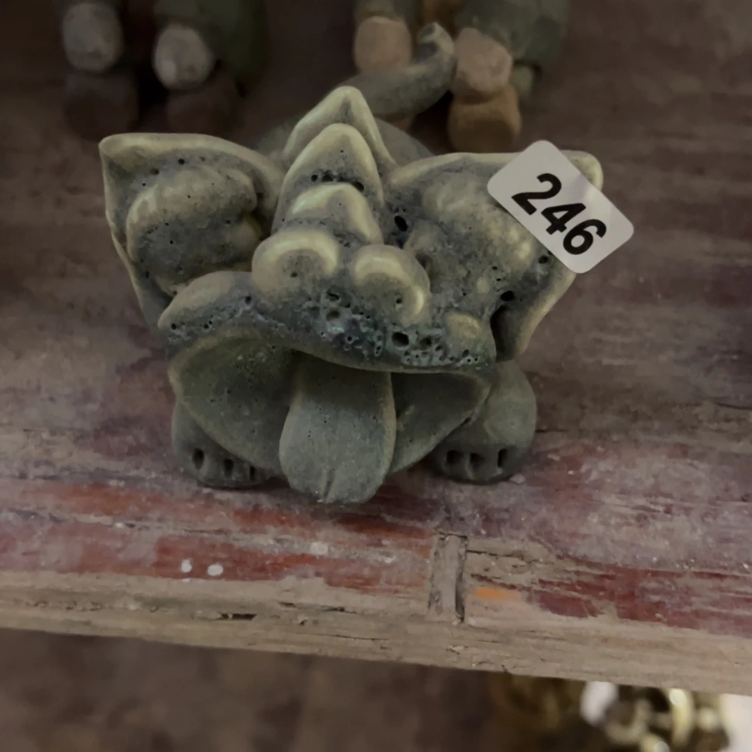 摆件纯手工陶瓷摆件抽象微瑕246