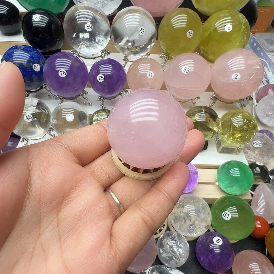 水晶未镶嵌珠宝半成品