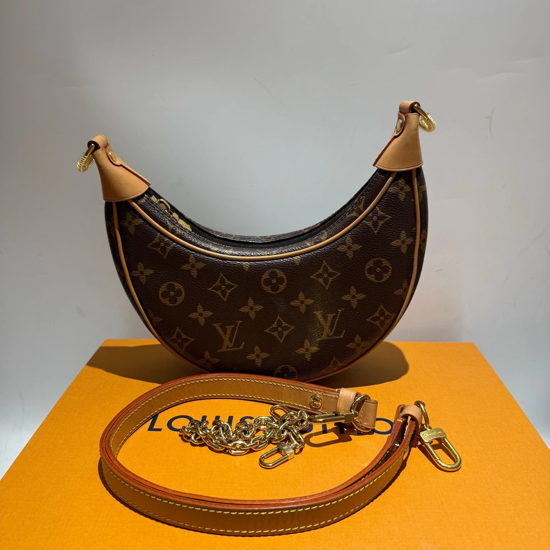 95新 LouisVuitton/路易威登 14613063/KIKIFIFI/月亮豌豆包