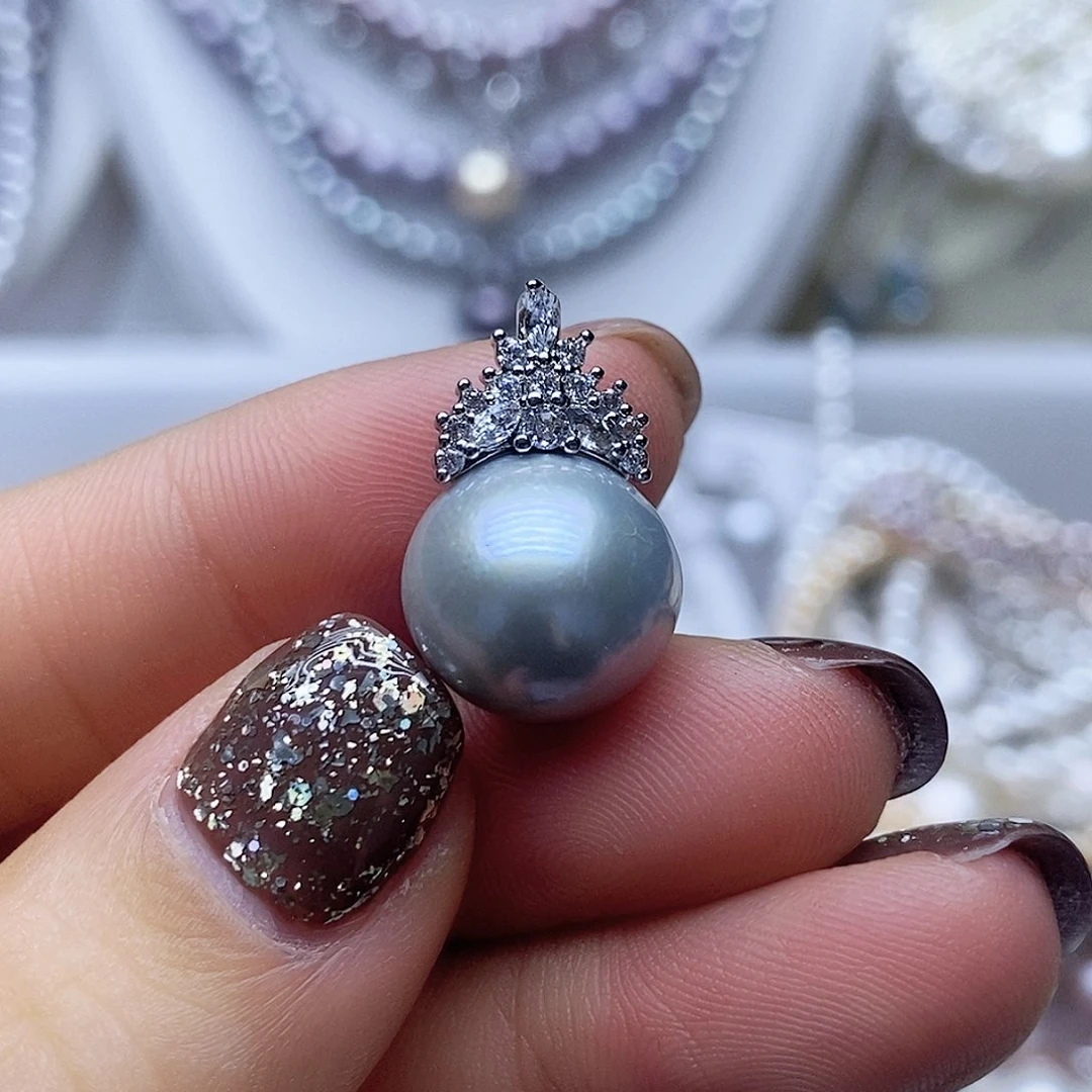 未镶嵌吊坠淡水珍珠