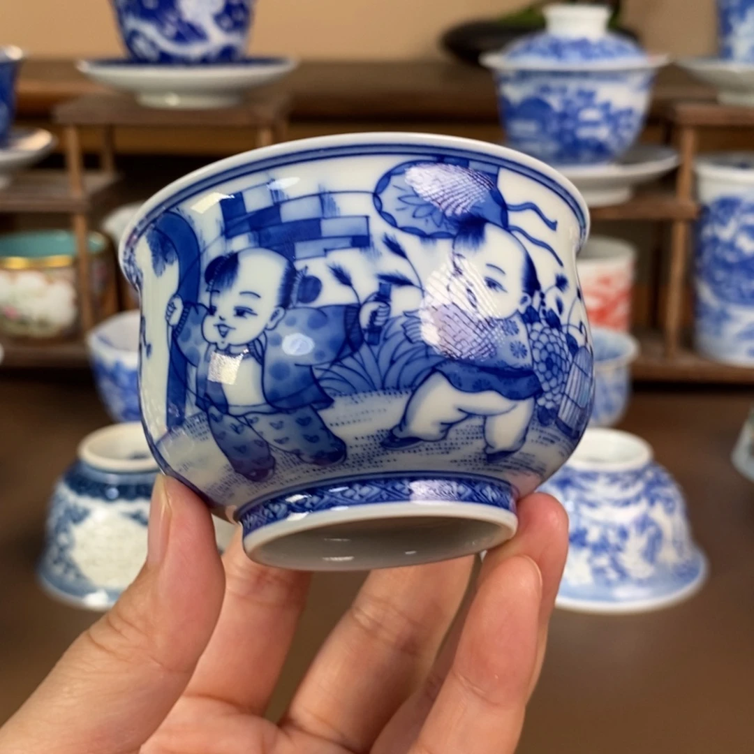 景德镇陶瓷手工手绘