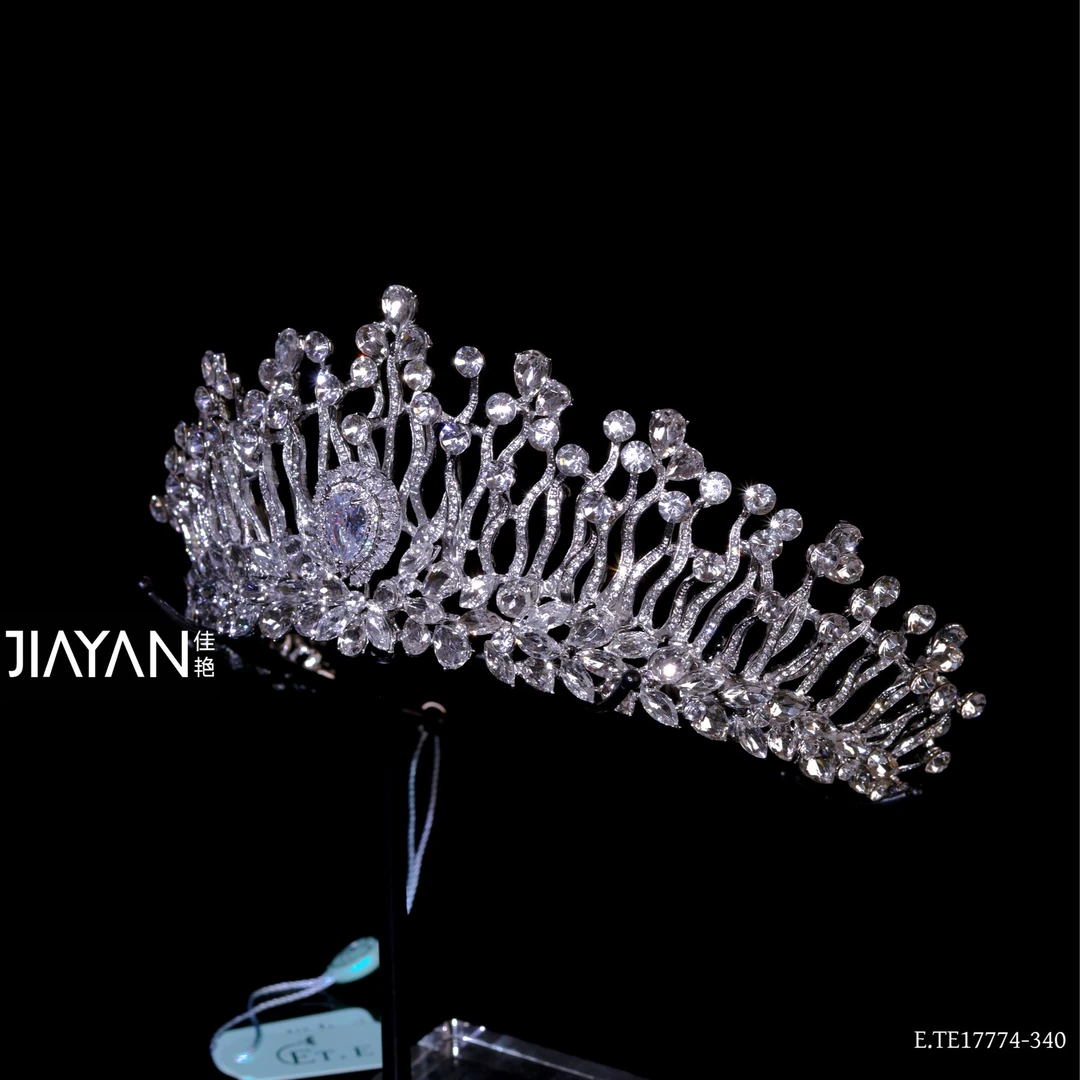 17774ete新款镂空公主皇冠大气奢华新娘头饰
