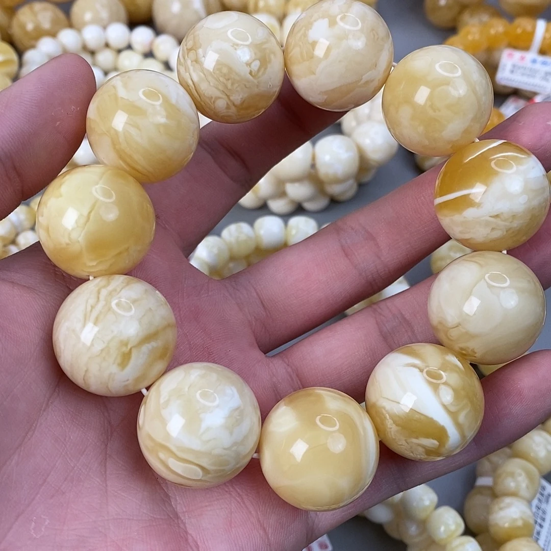 琥珀未镶嵌珠宝奇石23mm➕ 81g